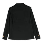 ELISABETTA FRANCHI camicia tinta unita con borchie Nero per Bambina EFCA200 NERO ELISABETTA FRANCHI 
