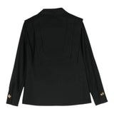 ELISABETTA FRANCHI camicia tinta unita con borchie Nero per Bambina EFCA200 NERO ELISABETTA FRANCHI 