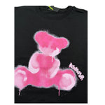 Disclaimer T-Shirt Girocollo tinta unita con Stampa Nero per Bambina 25EDK58523 NERO DISCLAIMER 