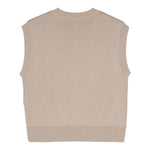 Emporio Armani Gilet In Maglia Tinta Unita Girocollo per Bambino 3D4M52 BEIGE EMPORIO ARMANI 