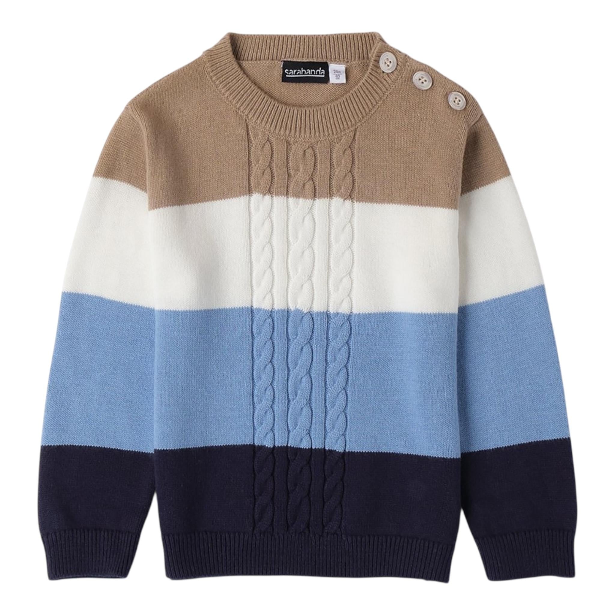 SARABANDA maglia girocollo multicolor Multicolor per Neonato 0A107XN MULTICOLOR SARABANDA 