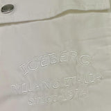 Iceberg Bermuda Tinta Unita con Stampa per Bambino TSICE5120J PANNA ICEBERG 