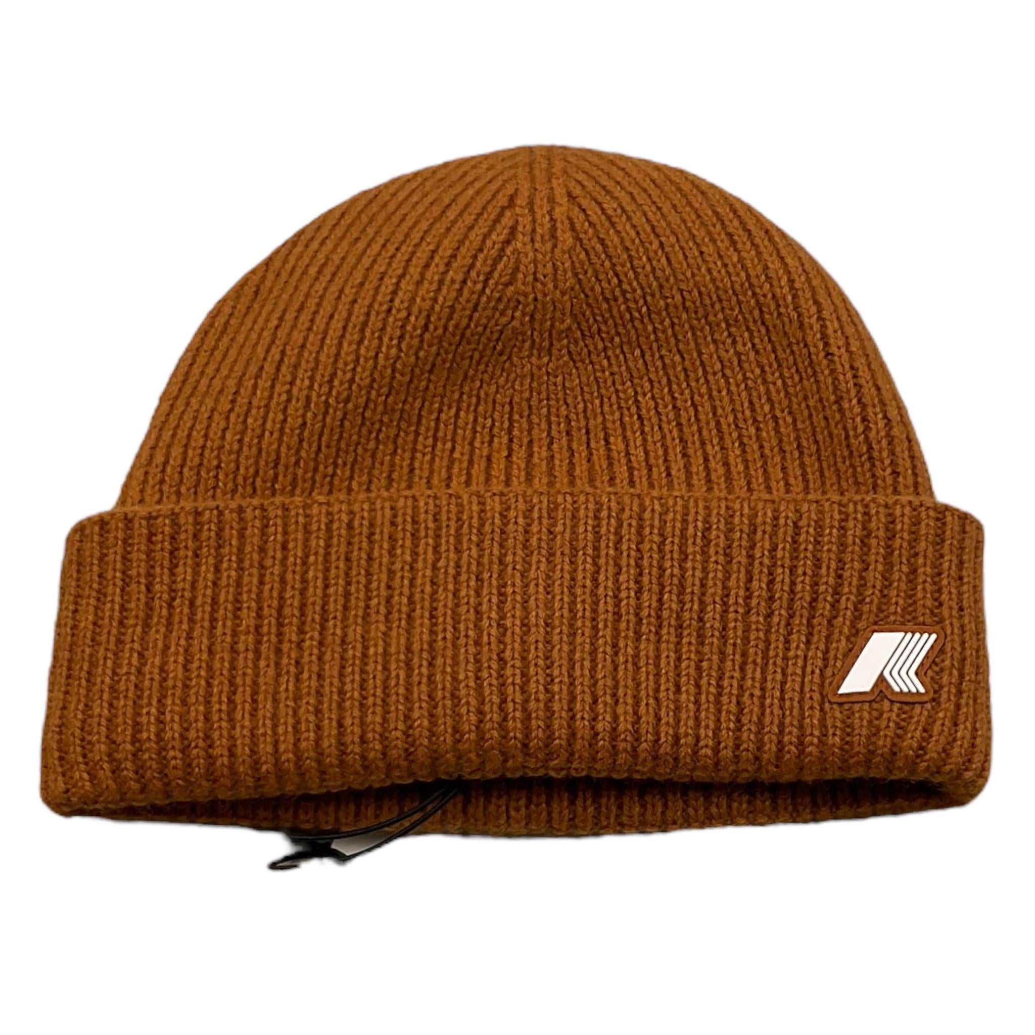 K-WAY cappello tinta unita con logo Arancione per Bambino K2132HW ARANCIONE K-WAY 