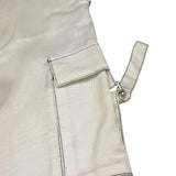 Please Pantalone Tinta Unita con Cuciture In Contrasto per Bambina PH08300G73 PANNA PLEASE 