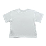Calvin Klein T-Shirt Girocollo Tinta Unita con Logo per Bambina IG0IG02801X BIANCO CALVIN KLEIN 