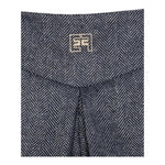 ELISABETTA FRANCHI short tinta unita con microfantasia Blu per Neonata EGBE019 BLU ELISABETTA FRANCHI 