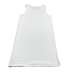 John Richmond Abito Giromanica Tinta Unita con Logo per Bambina RGP26003VE BIANCO JOHN RICHMOND 