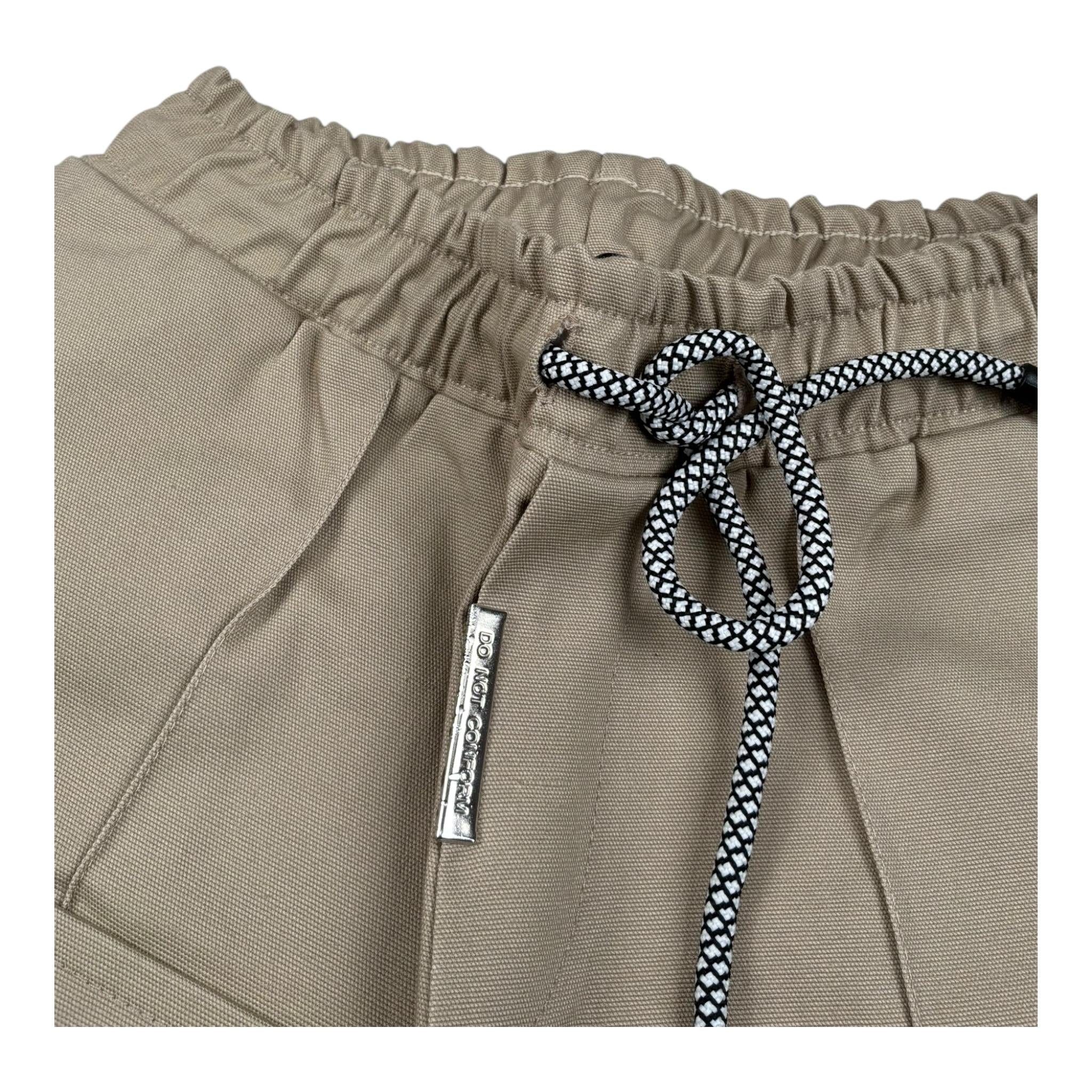 Do Not Conform Pantalone Tinta Unita con Elastico In Vita per Neonato TAN016 BEIGE DO NOT CONFORM 