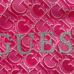 GUESS felpa chiusa con cappuccio tint unita con stampe logo Fuxia per Bambina K4YQ00KA6R4X FUXIA GUESS 