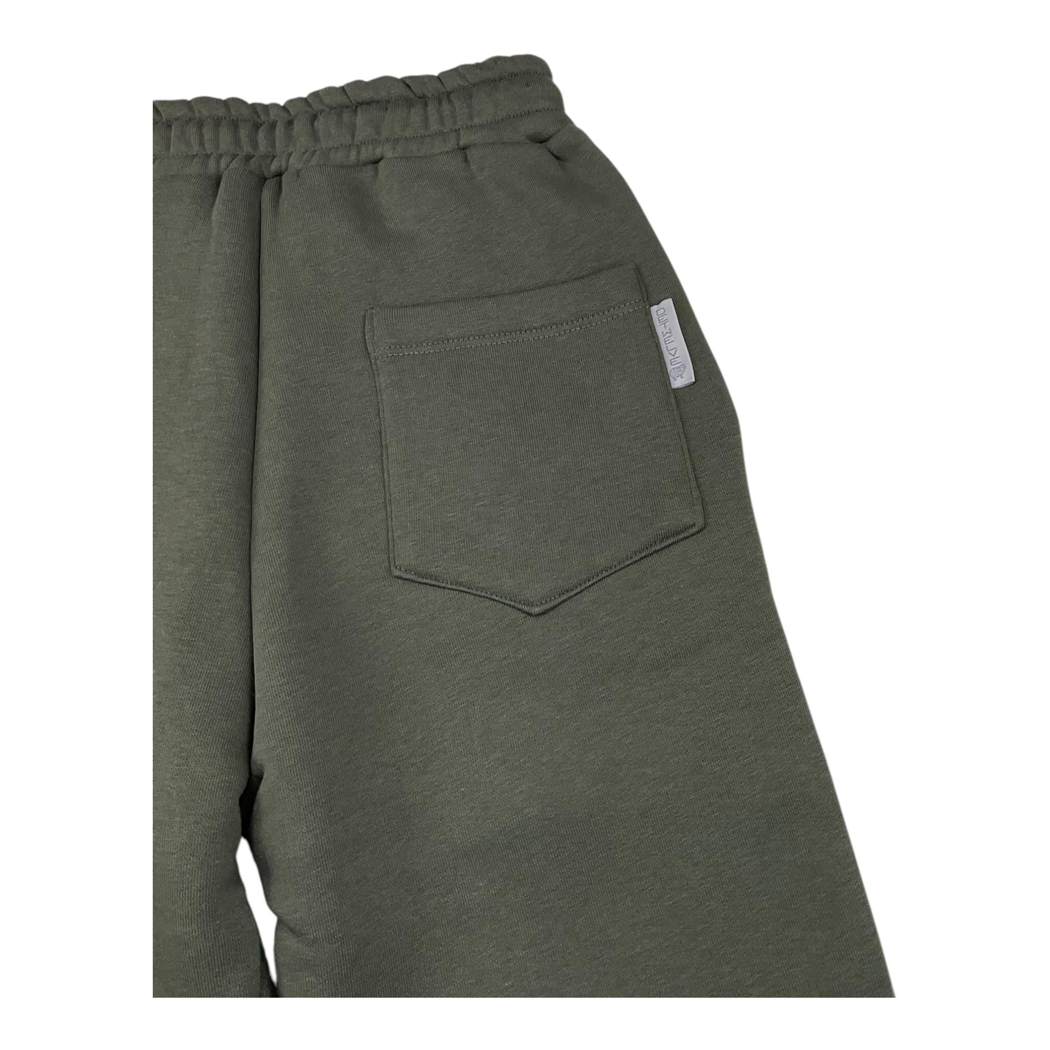 DETWELVE pantalone tuta tinta unita Verde per Bambino CB655 VERDE DETWELVE 