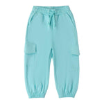 Sarabanda Pantalone Tinta Unita con Elastico In Vita per Bambina 0B218 VERDE ACQUA SARABANDA 
