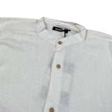 Never Too Camicia Manica Lunga tinta unita Collo Coreano Panna per Bambino 1988 PANNA NEVER TOO 