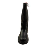 DIESEL stivale alto tinta unita con logo Nero per Bambina BC0573X NERO DIESEL 