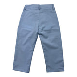 Daniele Alessandrini Plain Trousers With Adjustable Waistline Blue For Newborn