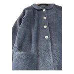 CAFFE' D'ORZO cappotto tinta unita con tasche Blu per Bambina CAROLA BLU CAFFE' D'ORZO 