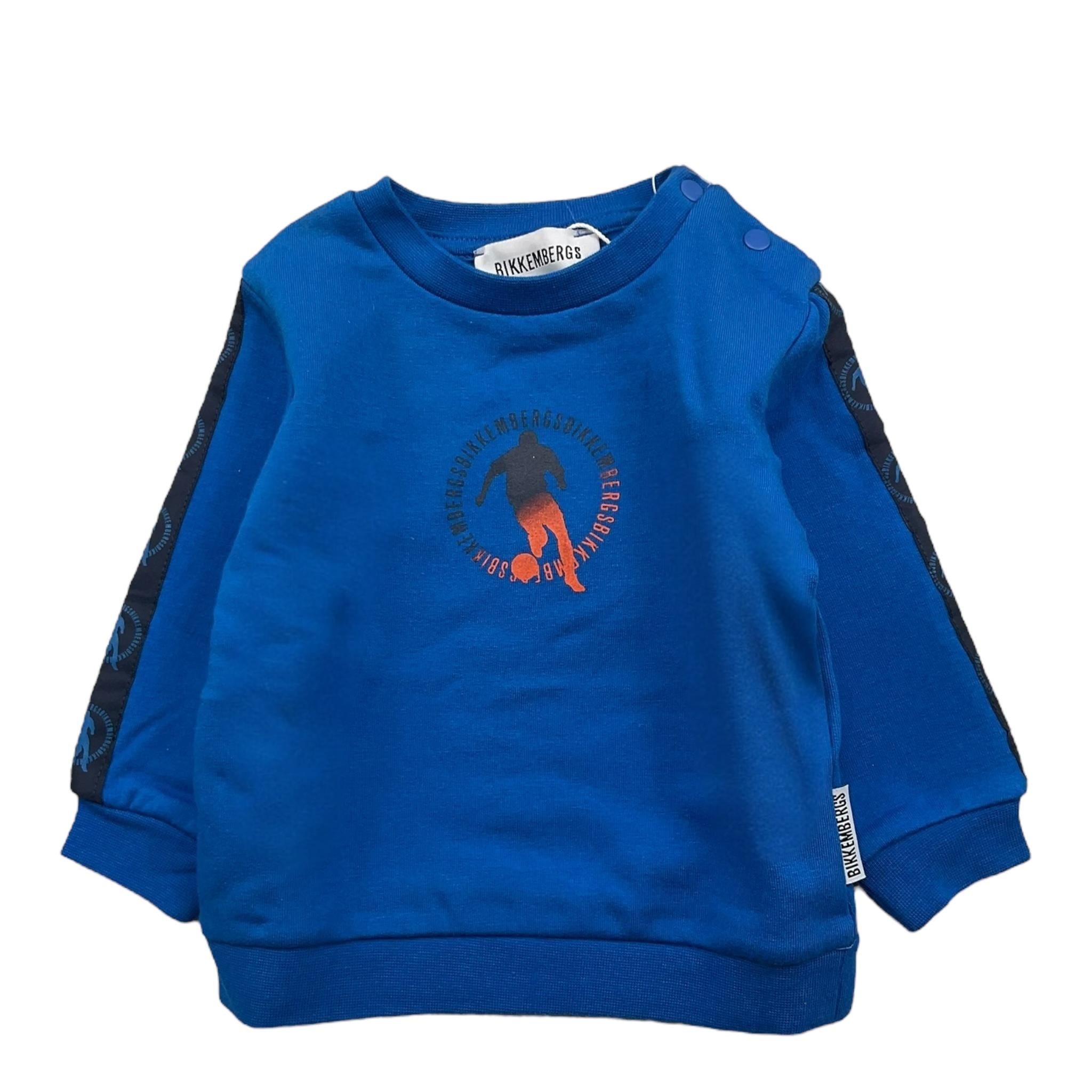 BiKKEMBERGS completo 2pz felpa-pantalone Cobalto per Neonato BK2056 COBALTO BiKKEMBERGS 