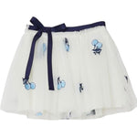 Liu Jo Gonna Tinta Unita In Tulle con Ricami per Neonata KA5043N BIANCO LIU JO 