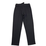 Alice Pi Solid Color Pants with Black Belt for Girls