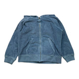Zhoe &amp; Tobiah Blue Zip Up Hoodie Solid Color Sweatshirt For Boys