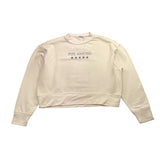 PYPE felpa tinta unita girocollo con stampa Panna per Bambina ADDBASIC PANNA PYPE 