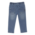 John Richmond Jeans Tinta Unita con Elastico In Vita per Bambino RIP25047JEXJ BLU JOHN RICHMOND 