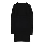 LIU JO abito mezza manica tinta unita con scaldacuore Nero per Bambina GF4196 NERO LIU JO 