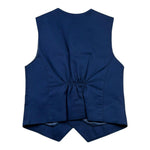 Manuel & Frank Gilet Tinta Unita per Bambino MF5011B BLU MANUEL & FRANK 