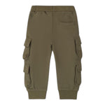 SARABANDA pantalone modello tuta tinta unita con elastico in vita Verde per Neonato A170 VERDE SARABANDA 