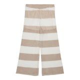 Max&Co. Pantalone Bicolore Traforaro per Bambina MX0176 BIANCO/BEIGE MAX&Co. 