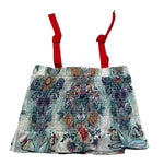 Just Cavalli Top Stampa Fantasia con Bretelle In Contrasto per Bambina JGP26115TO MULTICOLOR JUST CAVALLI 