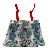 Just Cavalli Top Stampa Fantasia con Bretelle In Contrasto per Bambina JGP26115TO MULTICOLOR JUST CAVALLI 