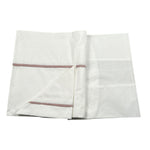 Baby Vip Set 3 Pezzi Lenzuola Tinta Unita per Neonata T1883 BIANCO BABY VIP 