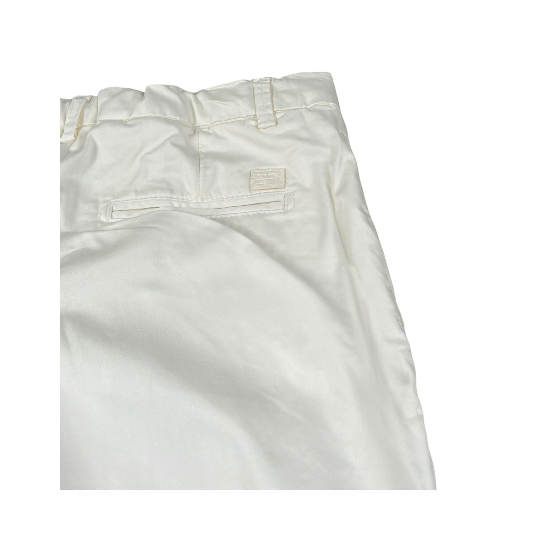 Emanuel Pris Pantalone Tinta Unita con Girovita Regolabile per Bambino EPT6125R PANNA EMANUEL PRIS 