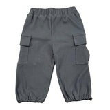 BAMBOOM+BABIES pantalone tinta unita con elastico in vita Blu per Neonato 693 BLU BAMBOOM+BABIES 