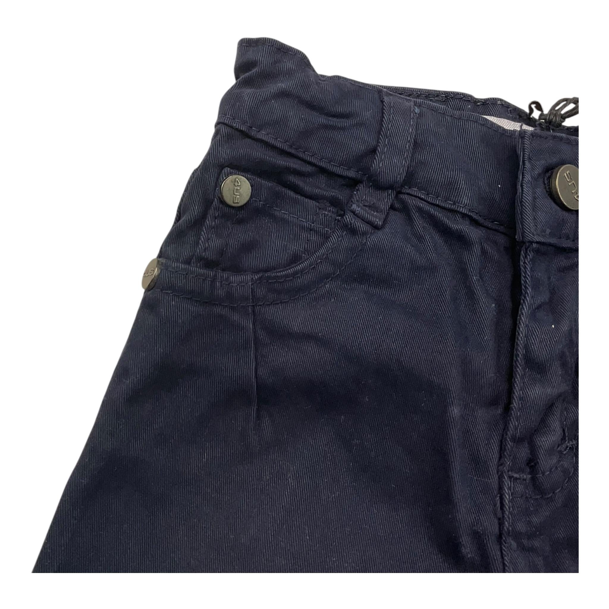 CESARE PACIOTTI pantalone tinta unita con girovita regolabile Blu per Neonato PTP2320P BLU CESARE PACIOTTI 