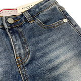 CESARE PACIOTTI jeans tinta unita con girovita regolabile Azzurro per Neonato PTP5366BN AZZURRO CESARE PACIOTTI 