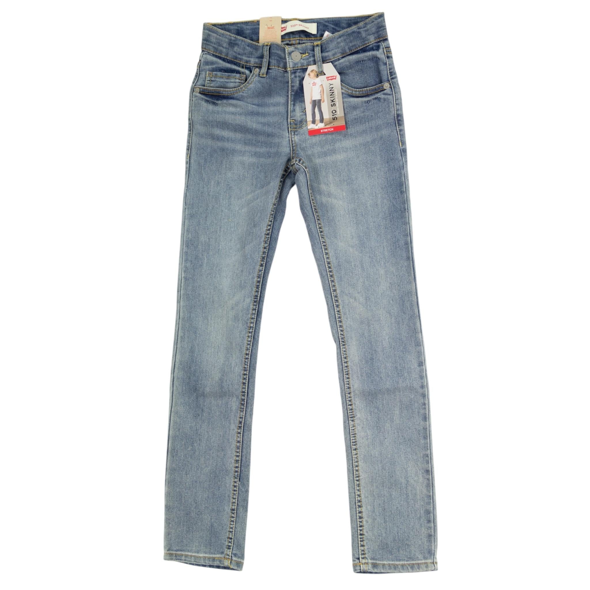 LEVIS jeans tinta unita con girovita regolabile Azzurro per Bambino 9E2008 AZZURRO LEVIS 