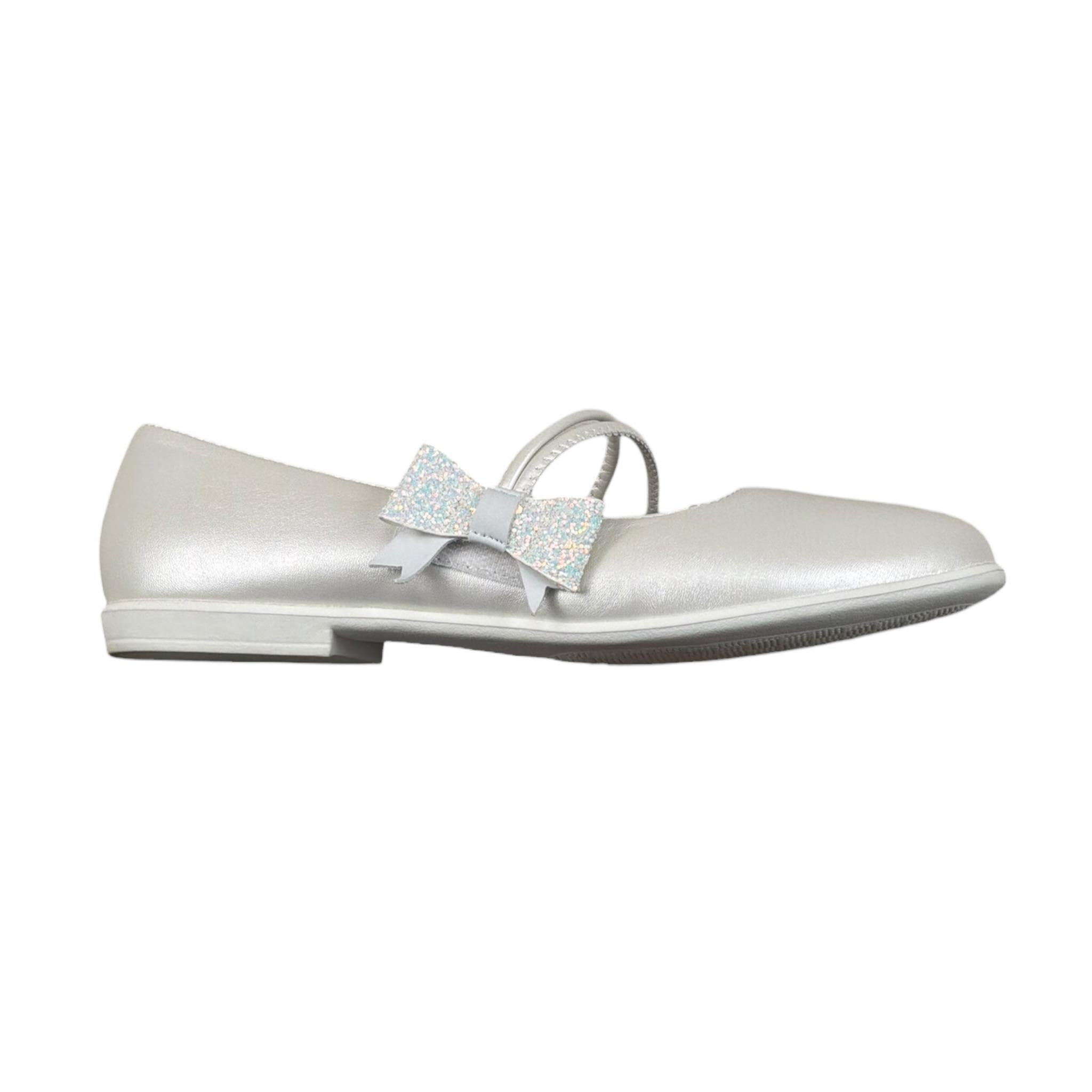Gai  Mattiolo Ballerina Tinta Unita con Applicazione per Bambina GMS649103 PANNA GAI  MATTIOLO 