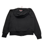 SPRAYGROUND felpa tinta unita con zip e cappuccio Nero per Bambino SPY694BLK NERO SPRAYGROUND 