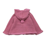 MAYORAL cappotto tinta unita modello con pelliccia e cappuccio Rosa per Neonata 2304 ROSA MAYORAL 