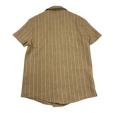Daniele Alessandrini Solid Color Beige Half Sleeve Shirt For Boys