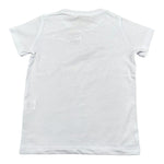 Mousse T-Shirt Girocollo Tinta Unita con Stampa per Bambina DOLLWHITE BIANCO MOUSSE 
