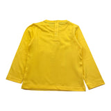 GUESS shirt girocollo tinta unita con stampa Giallo per Neonato N4YI30K8HM4X GIALLO GUESS 