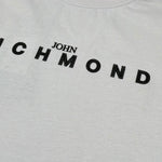 John Richmond Shirt Girocollo Tinta Unita con Stampa per Bambino RBP26021TS GRIGIO JOHN RICHMOND 