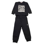 CESARE PACIOTTI completo 2pz felpa-pantalone bicolore Nero per Bambino COMP5322BX NERO CESARE PACIOTTI 