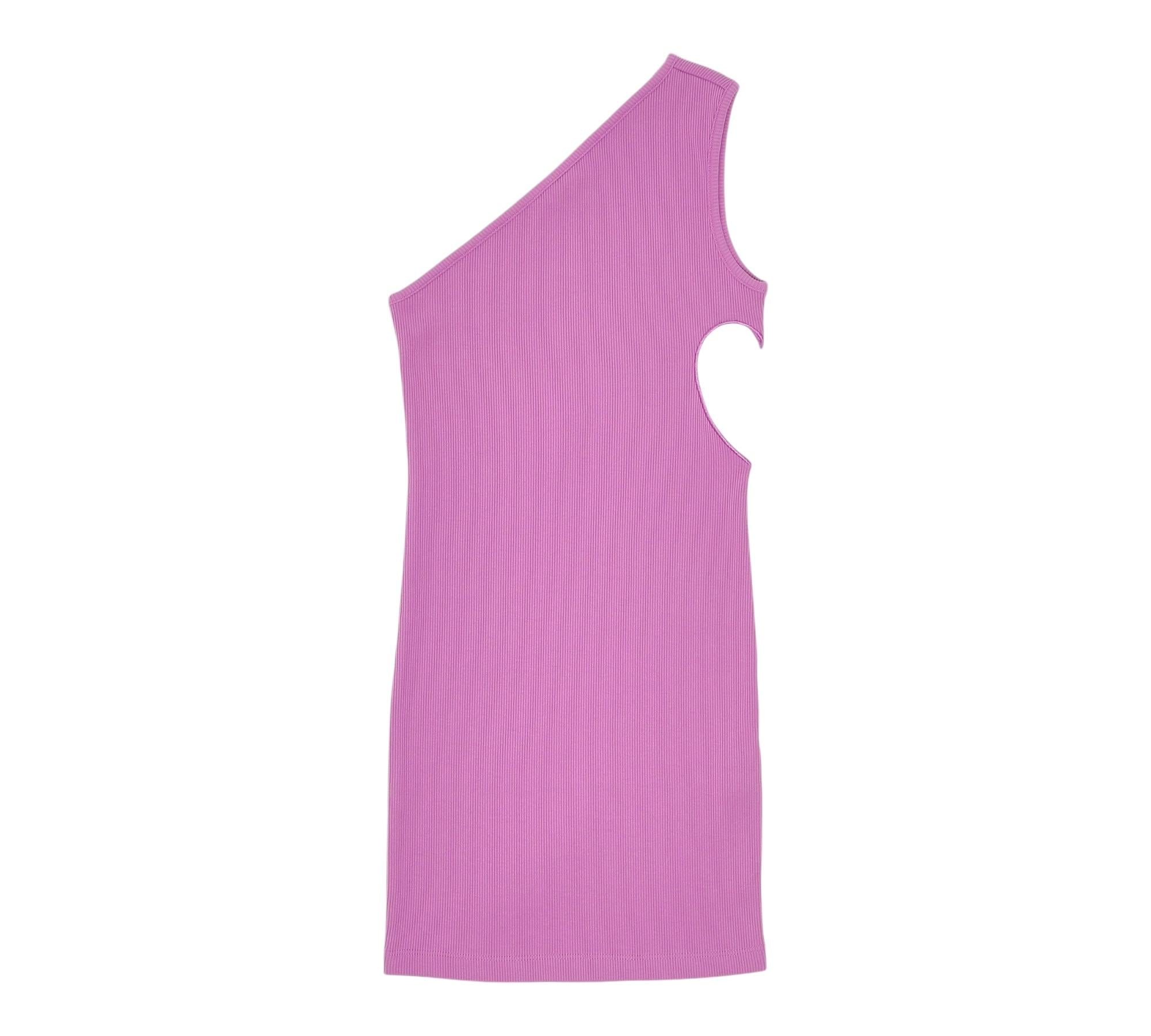 Liu Jo Abito Monospalla Tinta Unita per Bambina GA5121X VILA LIU JO 