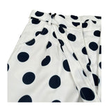 Sarabanda Pantalone Tinta Unita con Fantasia Cerchi per Bambina 0J424 BIANCO SARABANDA 