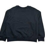 John Richmond Felpa Chiusa Girocollo Tinta Unita con Strass per Bambina RGP26204FE NERO JOHN RICHMOND 
