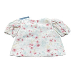 La Stupenderia Camicia Mezza Manica Tinta Unita Fantasia Floreale per Neonata TJTP94X BIANCO LA STUPENDERIA 