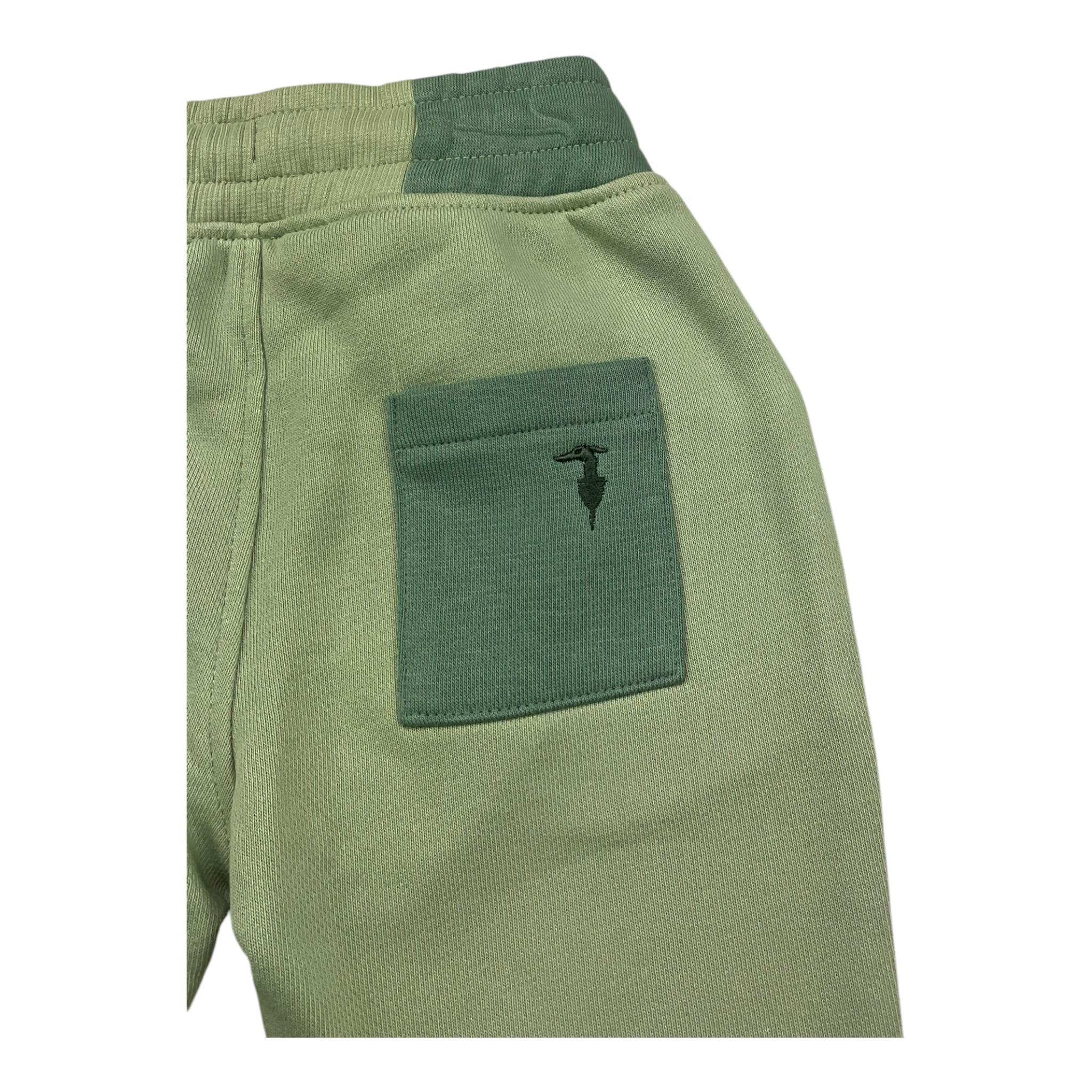 TRUSSARDI pantalone tuta tinta unita Verde per Neonato TIA25142PA VERDE TRUSSARDI 